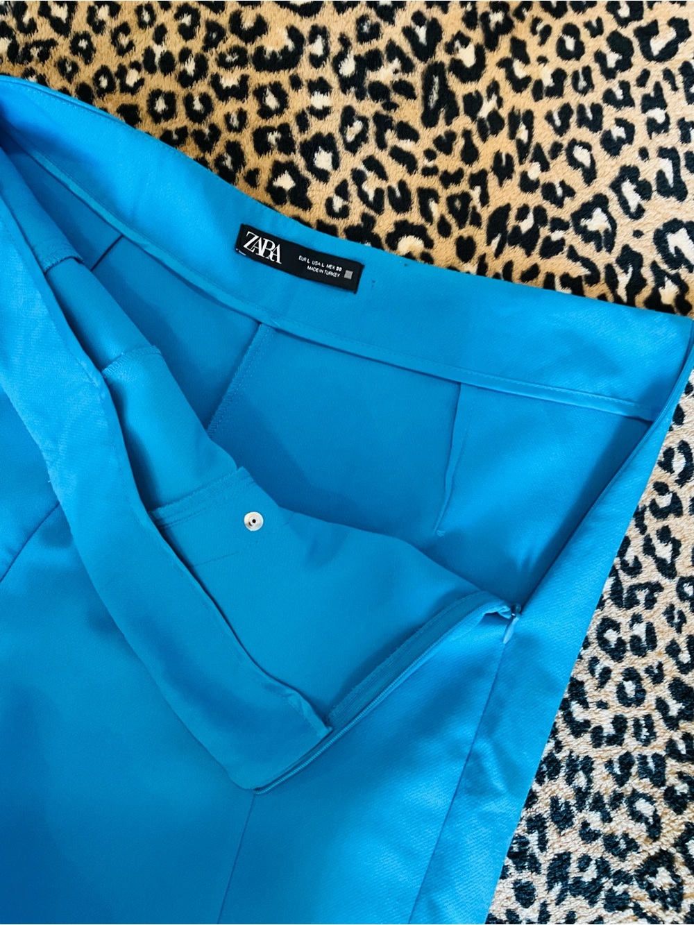 ZARA Blue Sailor Shorts - Picture 7 of 8